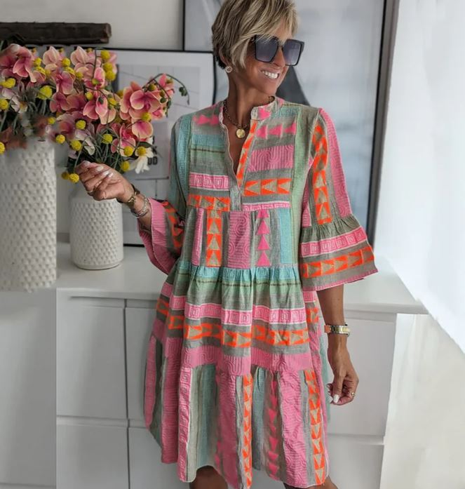 Olimpia – Zwiewna sukienka na wiosnę