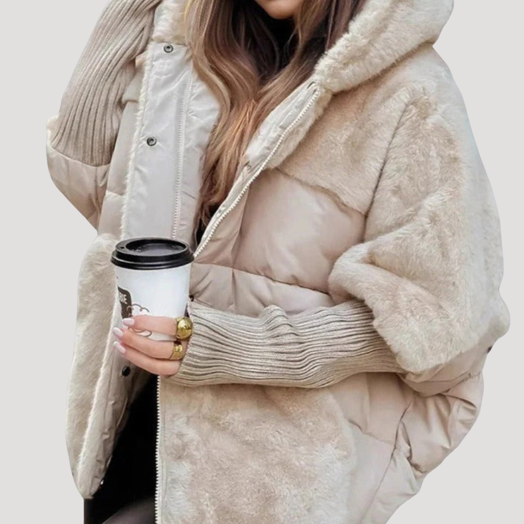JULIA | Stylowa kurtka puchowa z kapturem