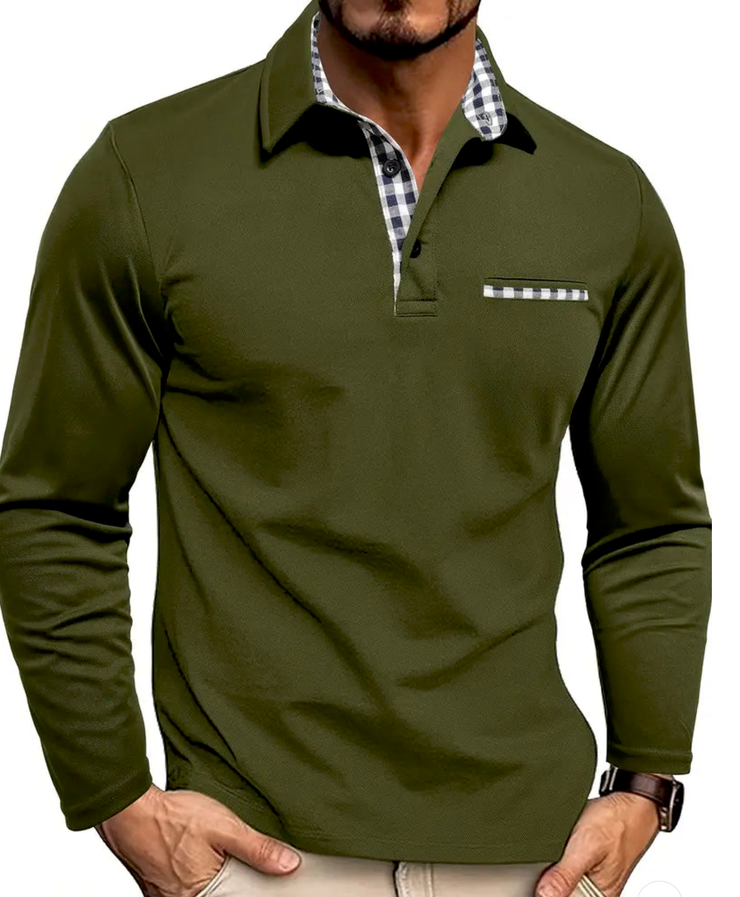 Jason™ - Koszula polo z długim rękawem