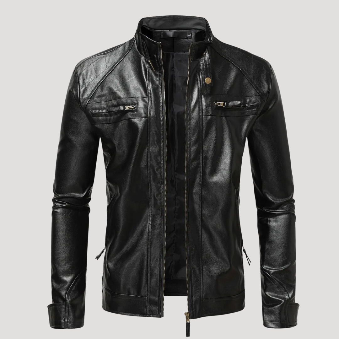 Bartosz™ | Elegancka Skórzana Kurtka Męska