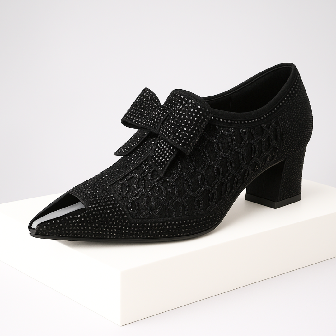 Szpilki Vivienne z kokardą