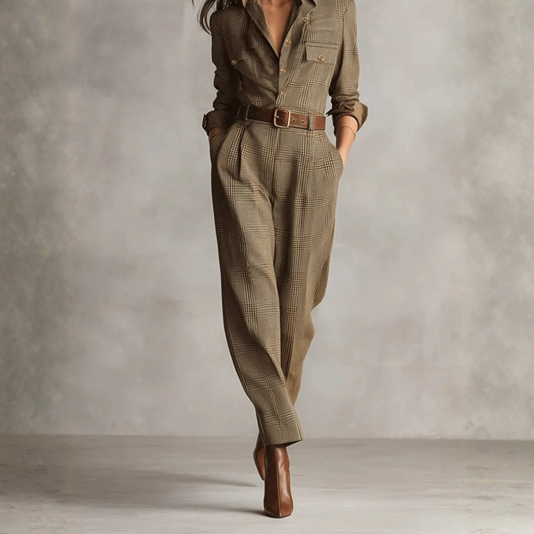 Zofia | Nowoczesny dopasowany kombinezon