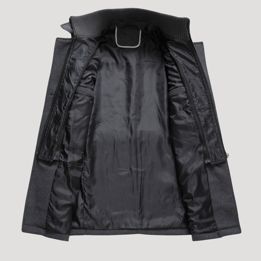 Jakub | Ciepły i Elegancki Płaszcz dla Mężczyzn