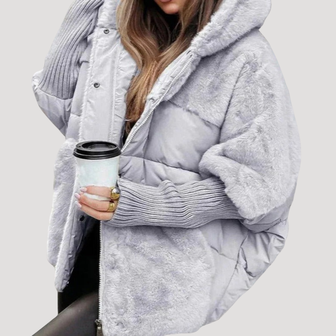 JULIA | Stylowa kurtka puchowa z kapturem