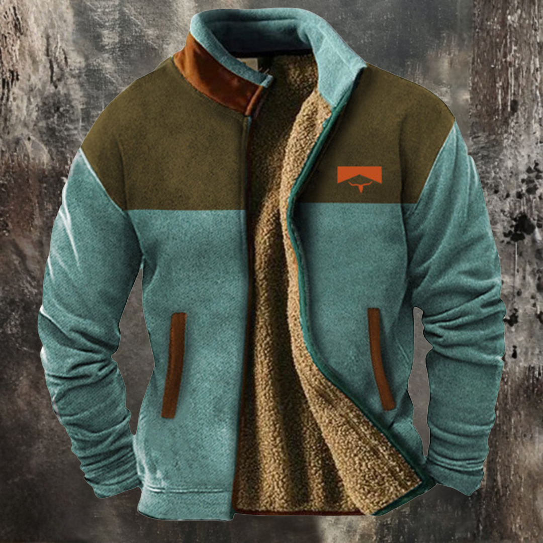 Pawel | Stylowa Bluza Polarowa z Termiczną Podszewką