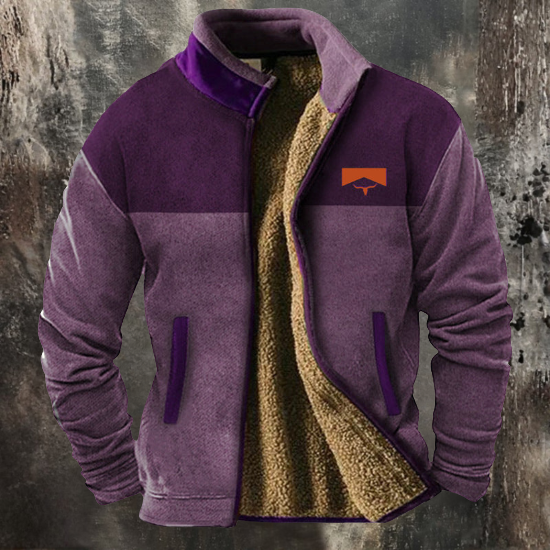 Pawel | Stylowa Bluza Polarowa z Termiczną Podszewką