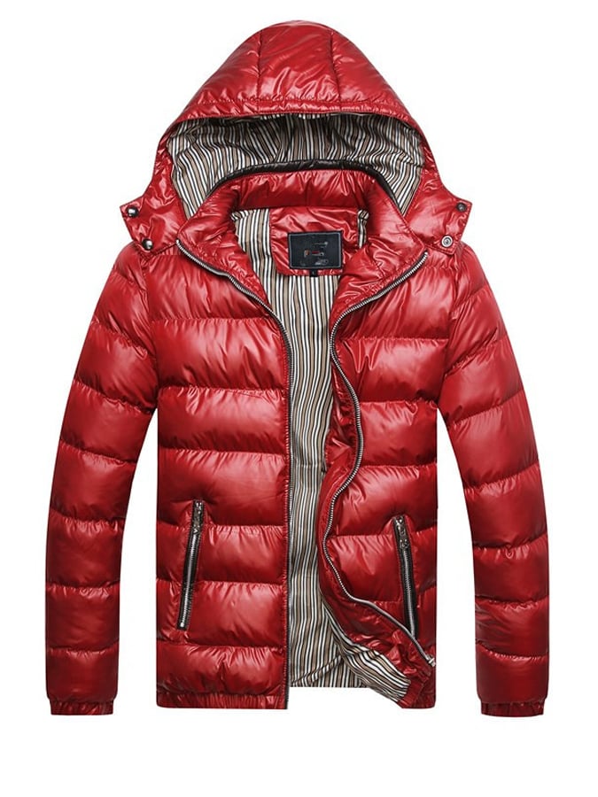 Damian | Kurtka z kapturem z wypełnieniem