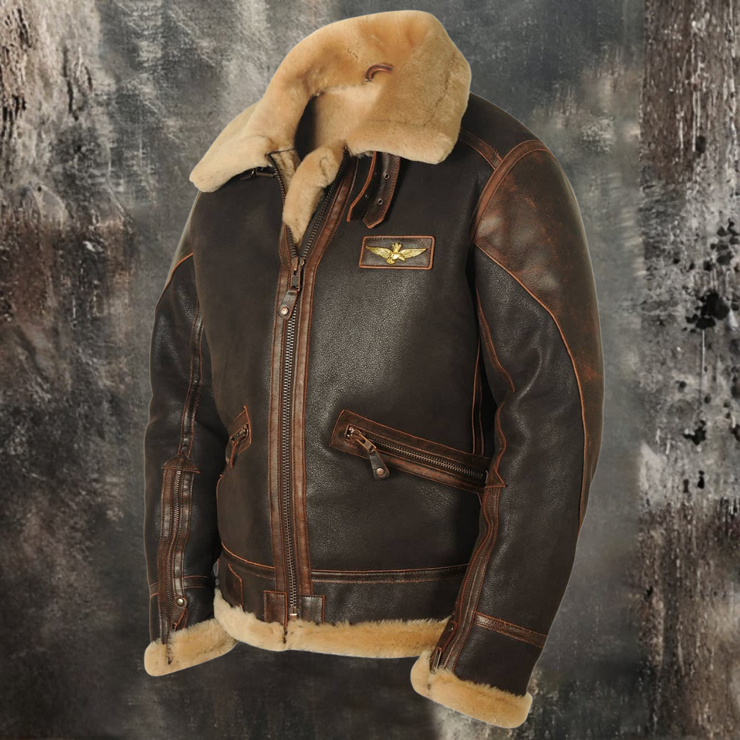 Remi | Ciepła klasyczna kurtka pilotka