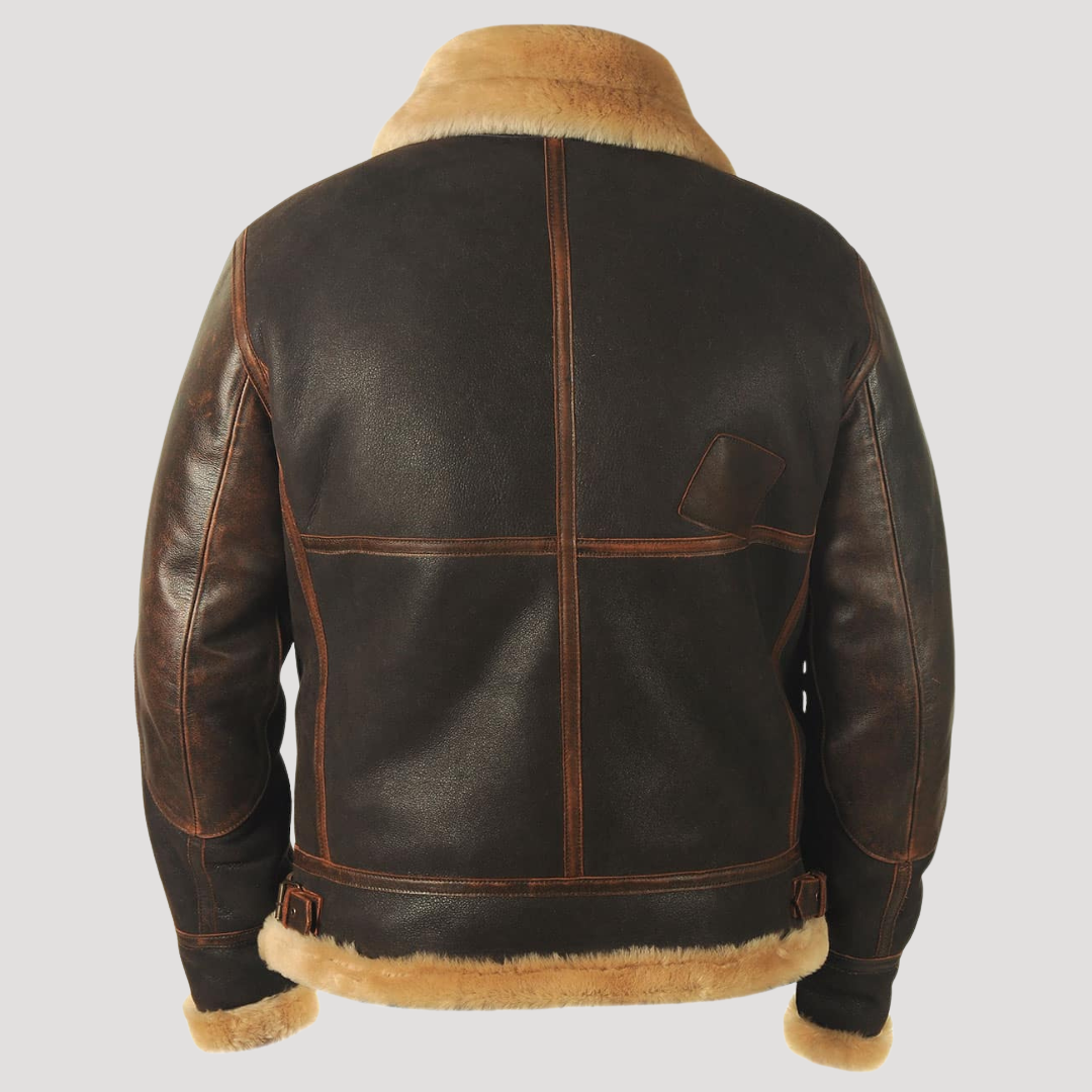 Remi | Ciepła klasyczna kurtka pilotka