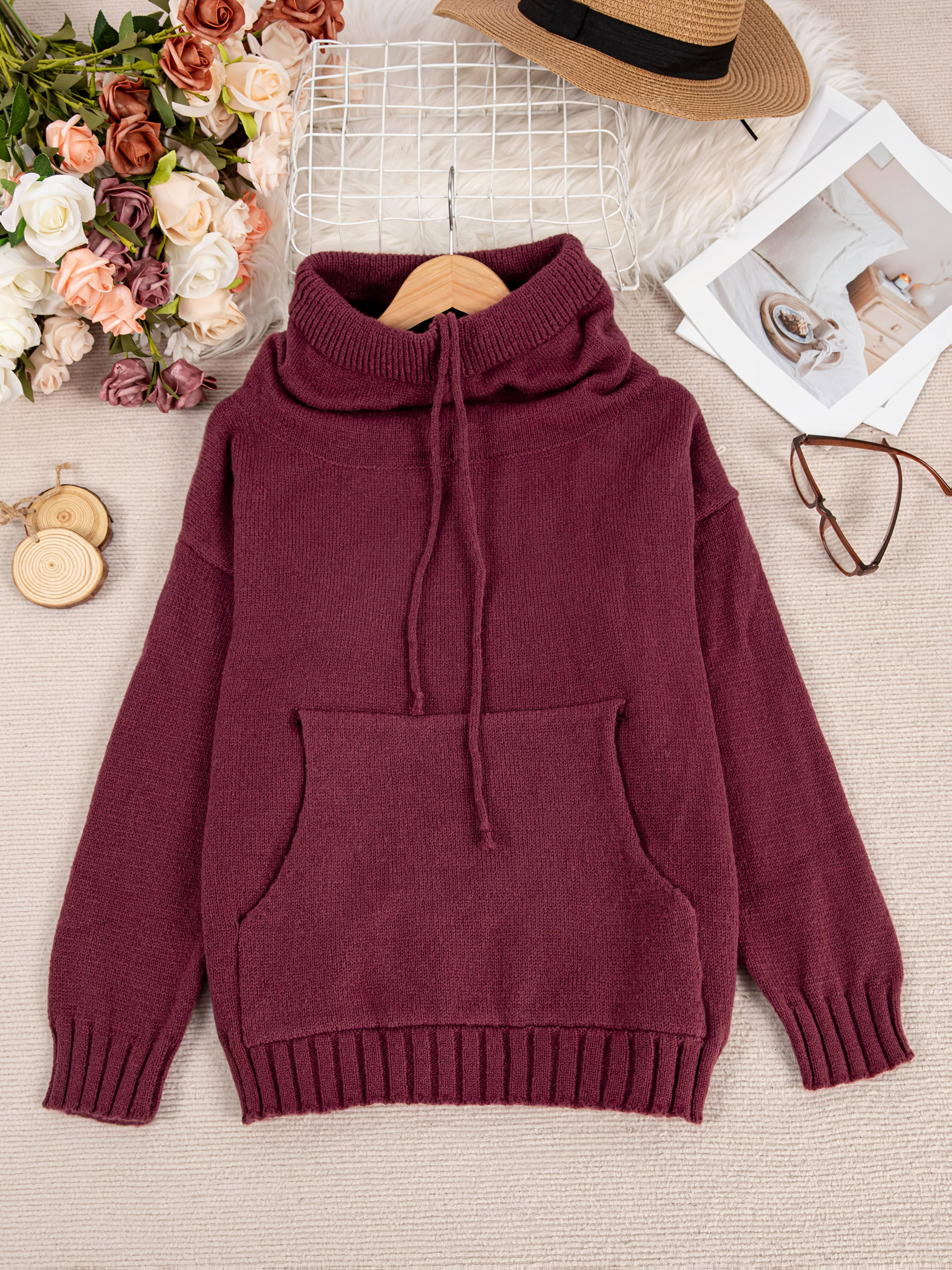 ZELINA | Sweter z Długim Rękawem z Kieszenią